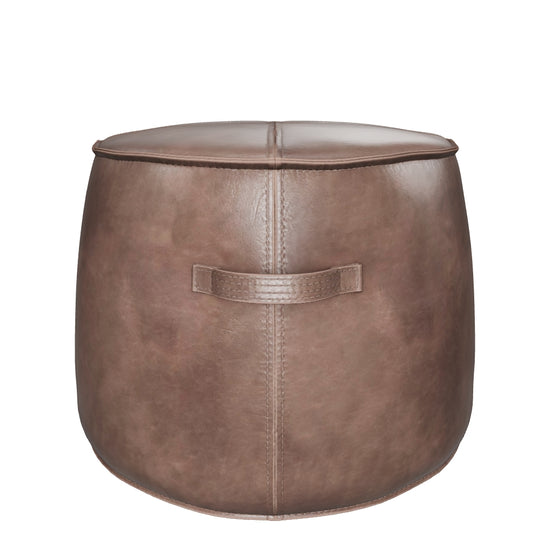 Mitchell Ottoman - Havana Dark Brown