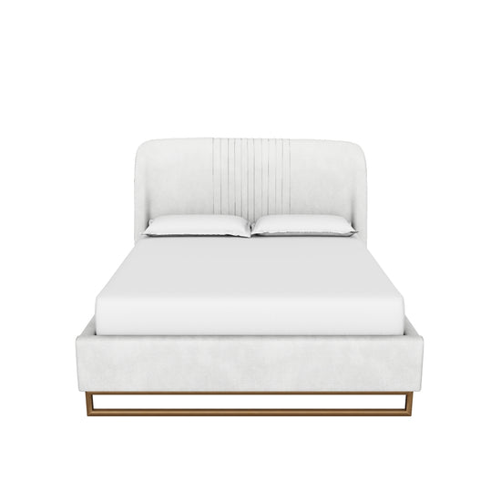 Nevin Bed - King - Polo Club Stone