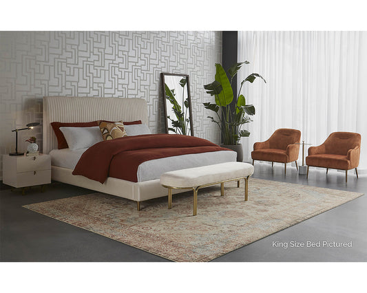 Harris Bed - Queen - Casablanca Cloud