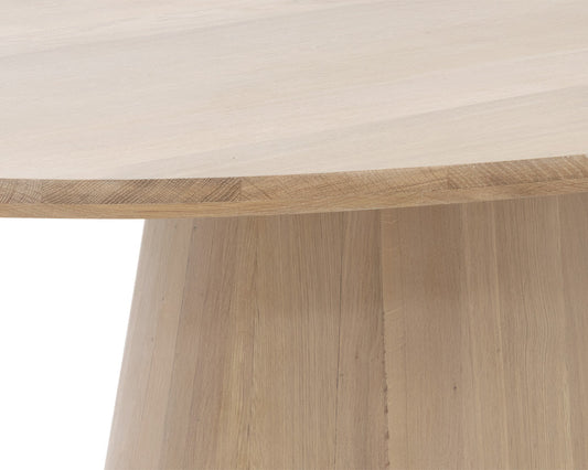 Elina Dining Table - Oval - Light Oak