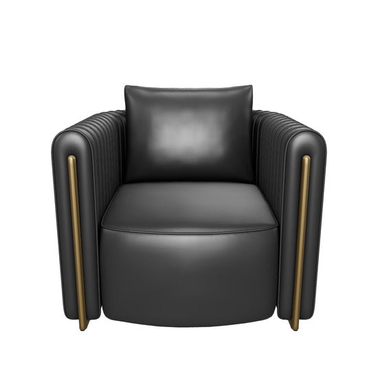 Alix Lounge Chair - Cantina Black