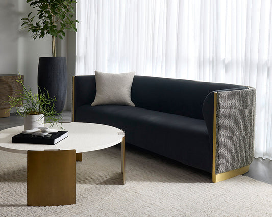 Larron Sofa - Abbington Black / Hobbes Night