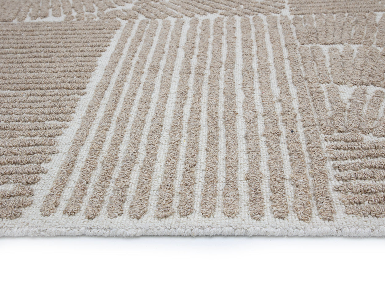 Corinthia Hand-Tufted Rug - IVory/Beige