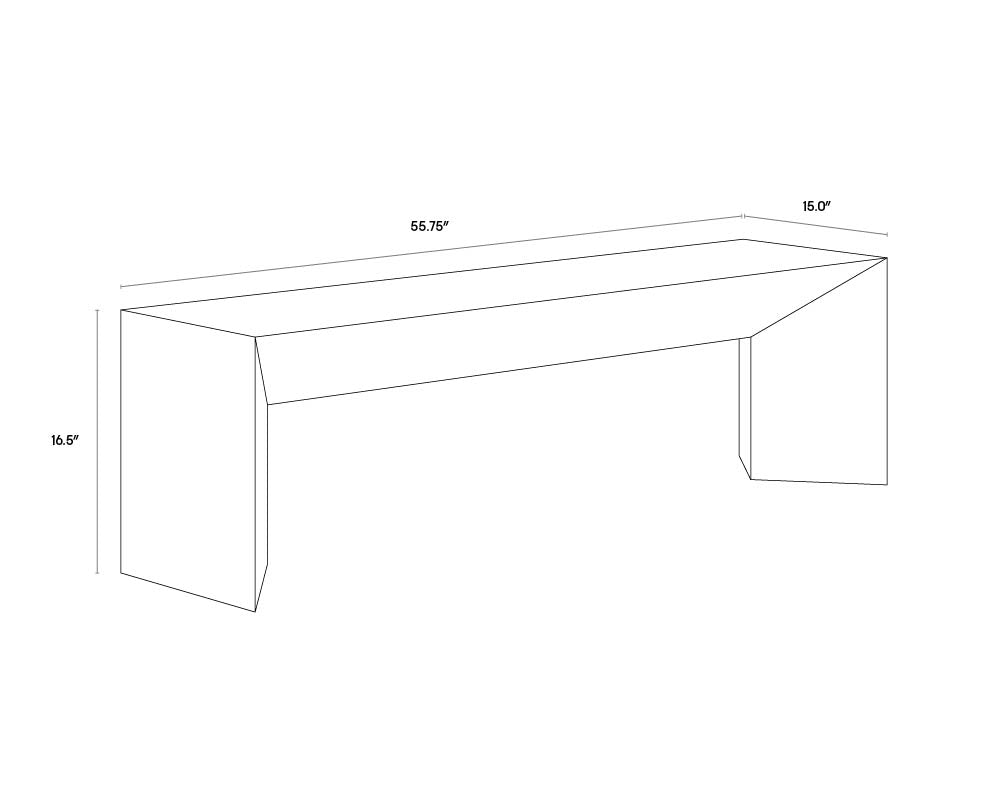 Nomad Bench - Grey