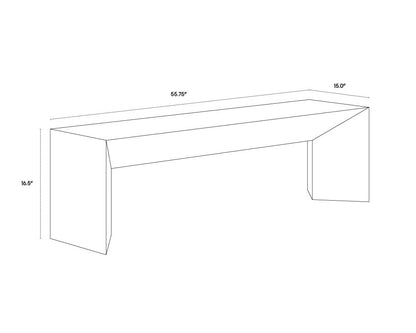 Nomad Bench - Grey