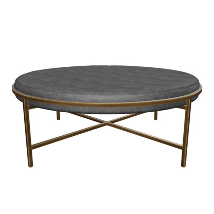Ethel Ottoman - Round - Piccolo Pebble
