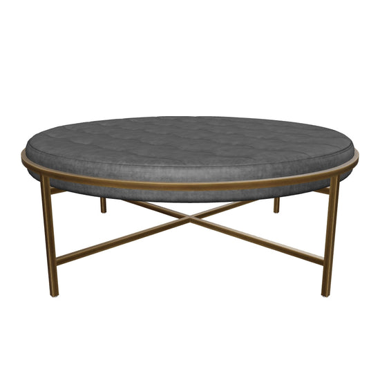 Ethel Ottoman - Round - Piccolo Pebble
