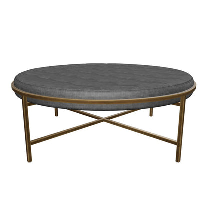 Ethel Ottoman - Round - Piccolo Pebble