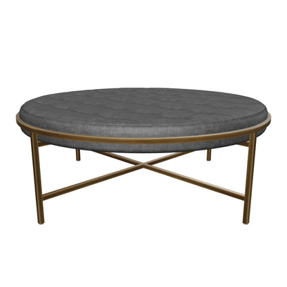 Ethel Ottoman - Round - Piccolo Pebble