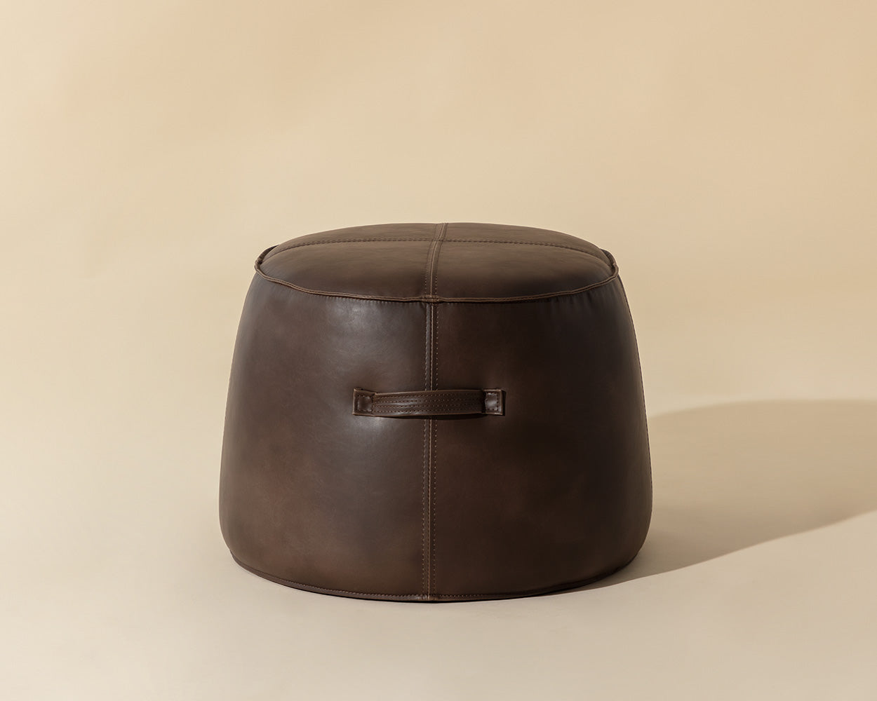 Mitchell Ottoman - Havana Dark Brown