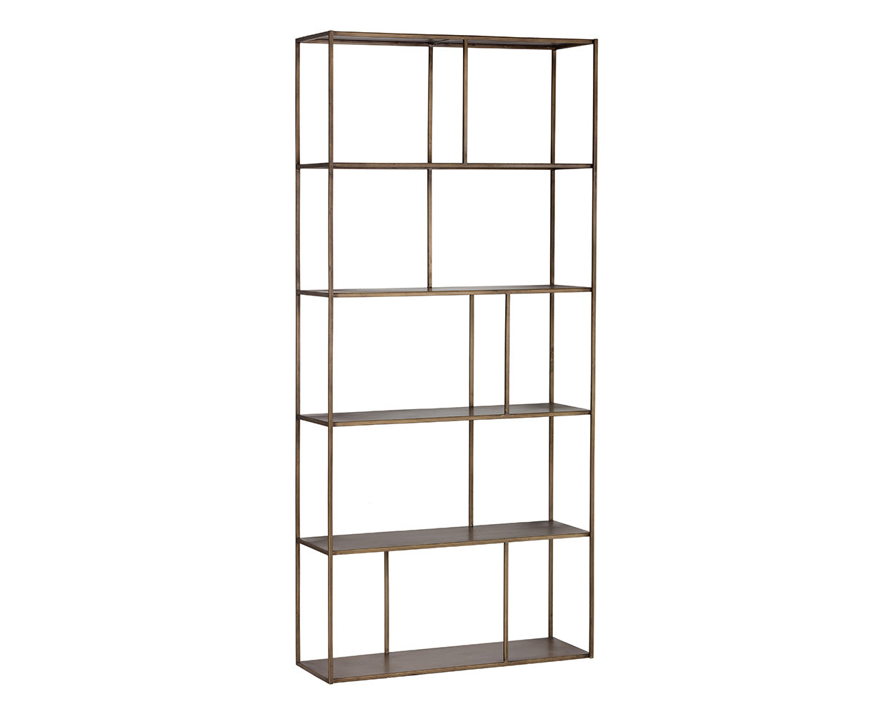 Eiffel Bookcase - Large - Antique Brass