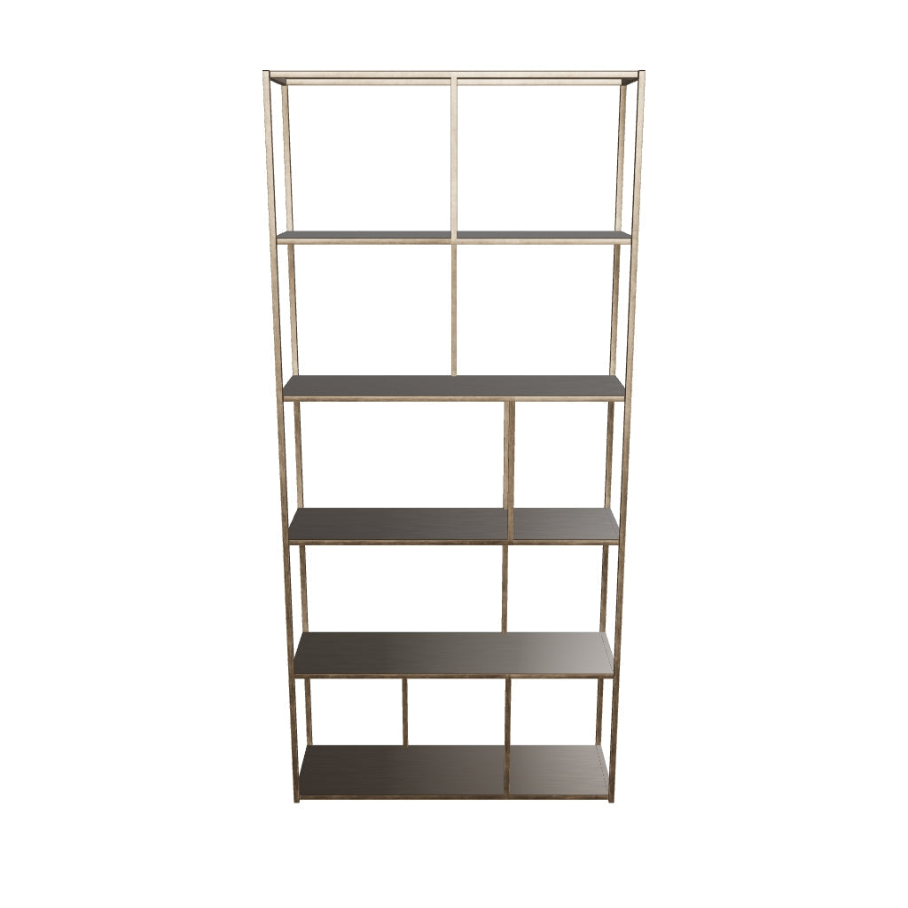 Eiffel Bookcase - Large - Antique Brass