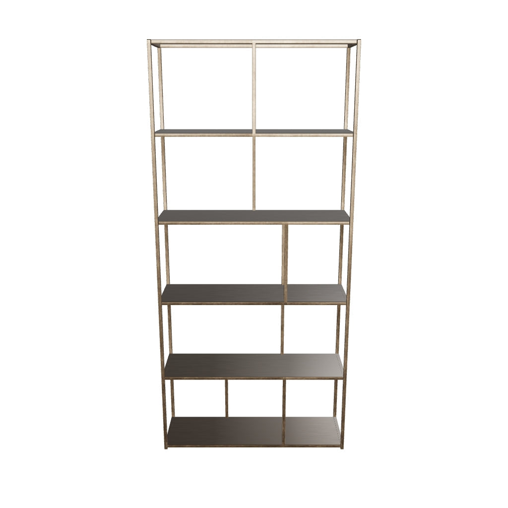 Eiffel Bookcase - Large - Antique Brass