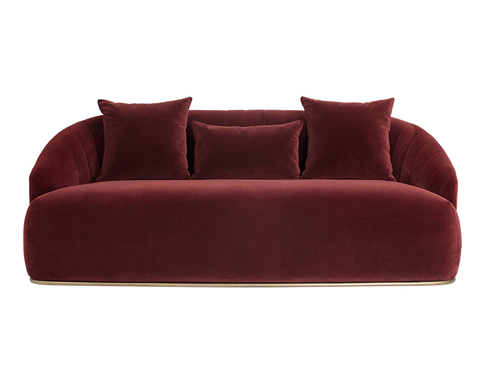 Astrid Sofa - Merlot