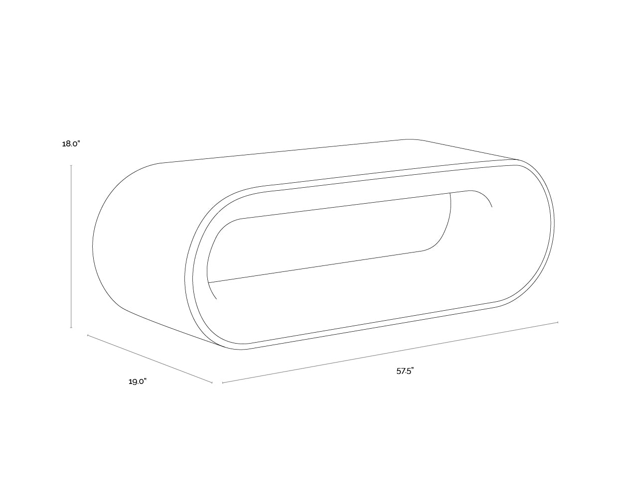 Capsule Bench - Grey