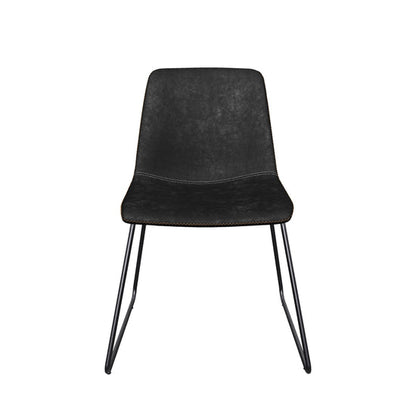Cal Dining Chair - Antique Black