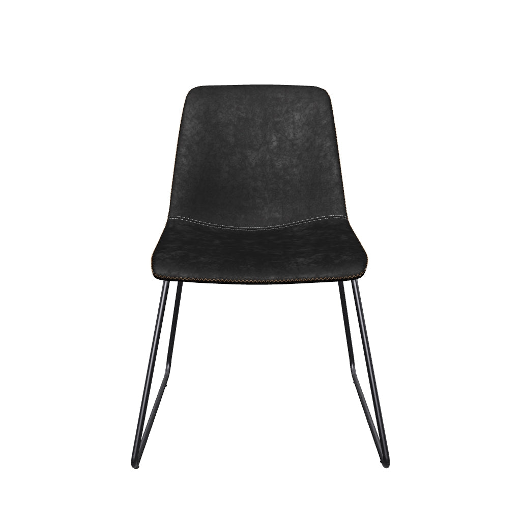 Cal Dining Chair - Antique Black