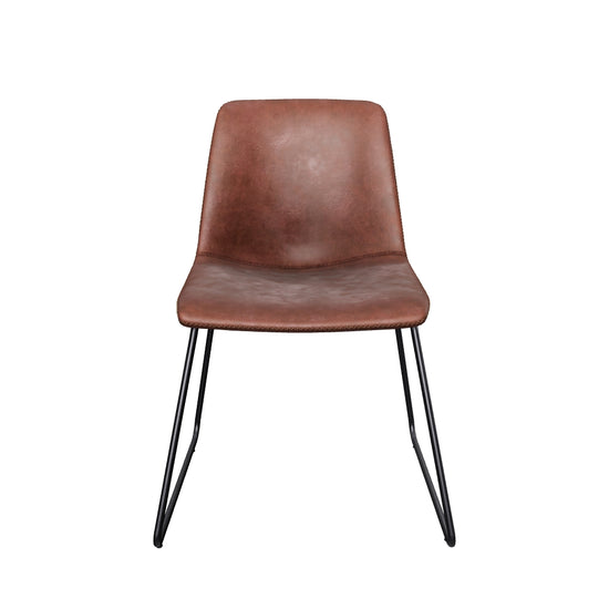 Cal Dining Chair - Antique Brown