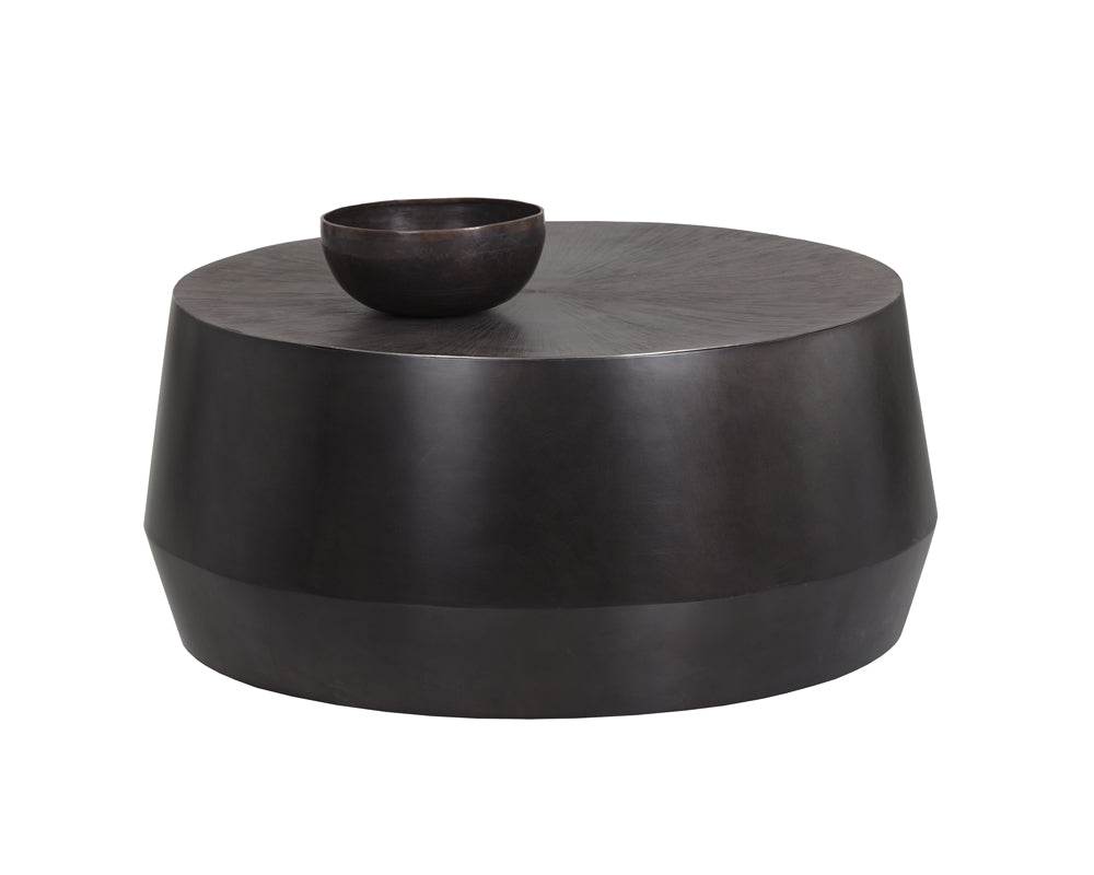 Creed Coffee Table - Small - Gunmetal