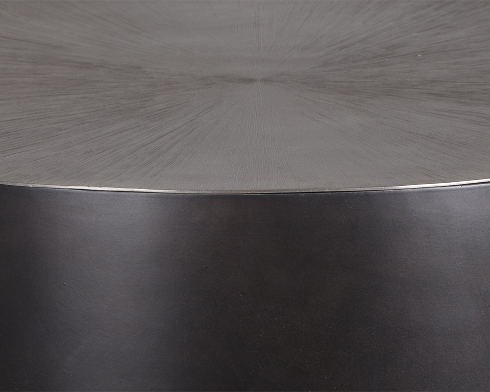 Creed Coffee Table - Small - Gunmetal