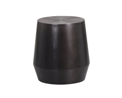 Creed End Table - Gunmetal