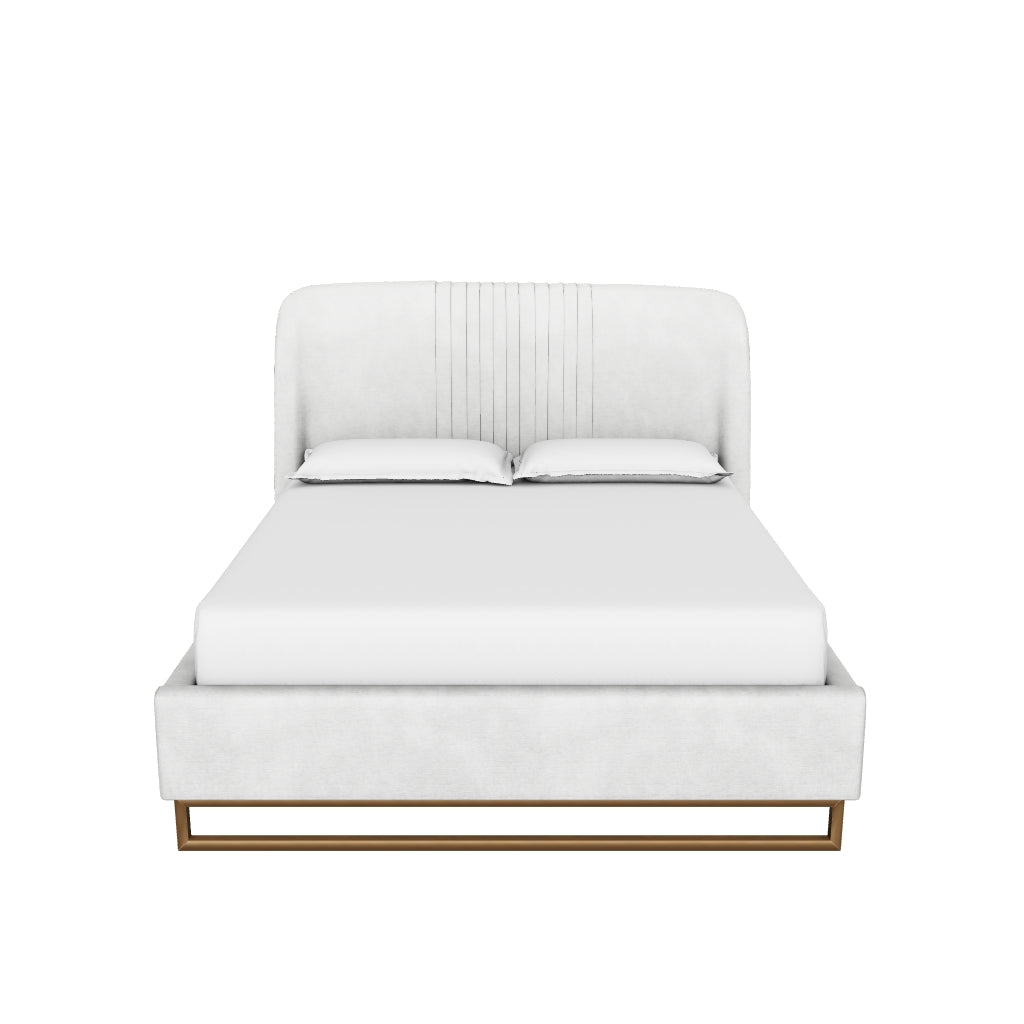 Nevin Bed - King - Polo Club Stone