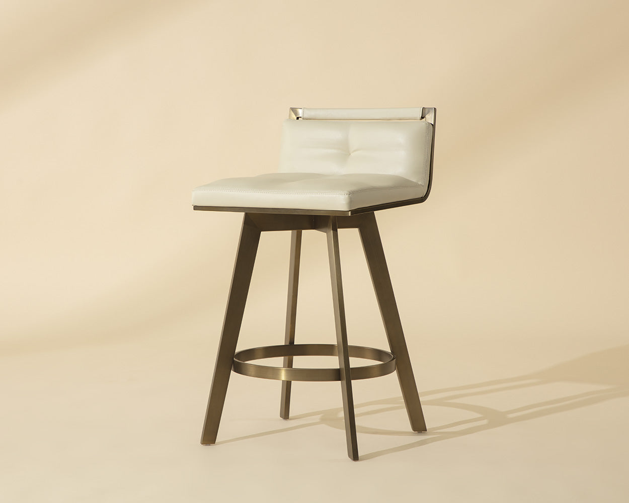Arizona Swivel Counter Stool - Castillo Cream