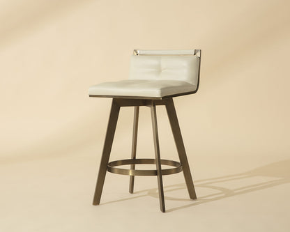 Arizona Swivel Counter Stool - Castillo Cream