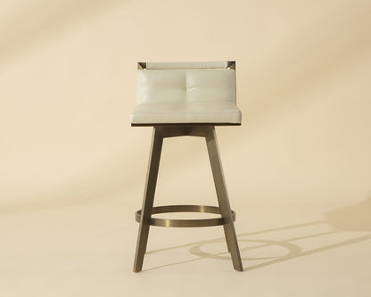 Arizona Swivel Counter Stool - Castillo Cream