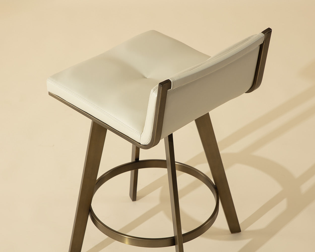 Arizona Swivel Counter Stool - Castillo Cream