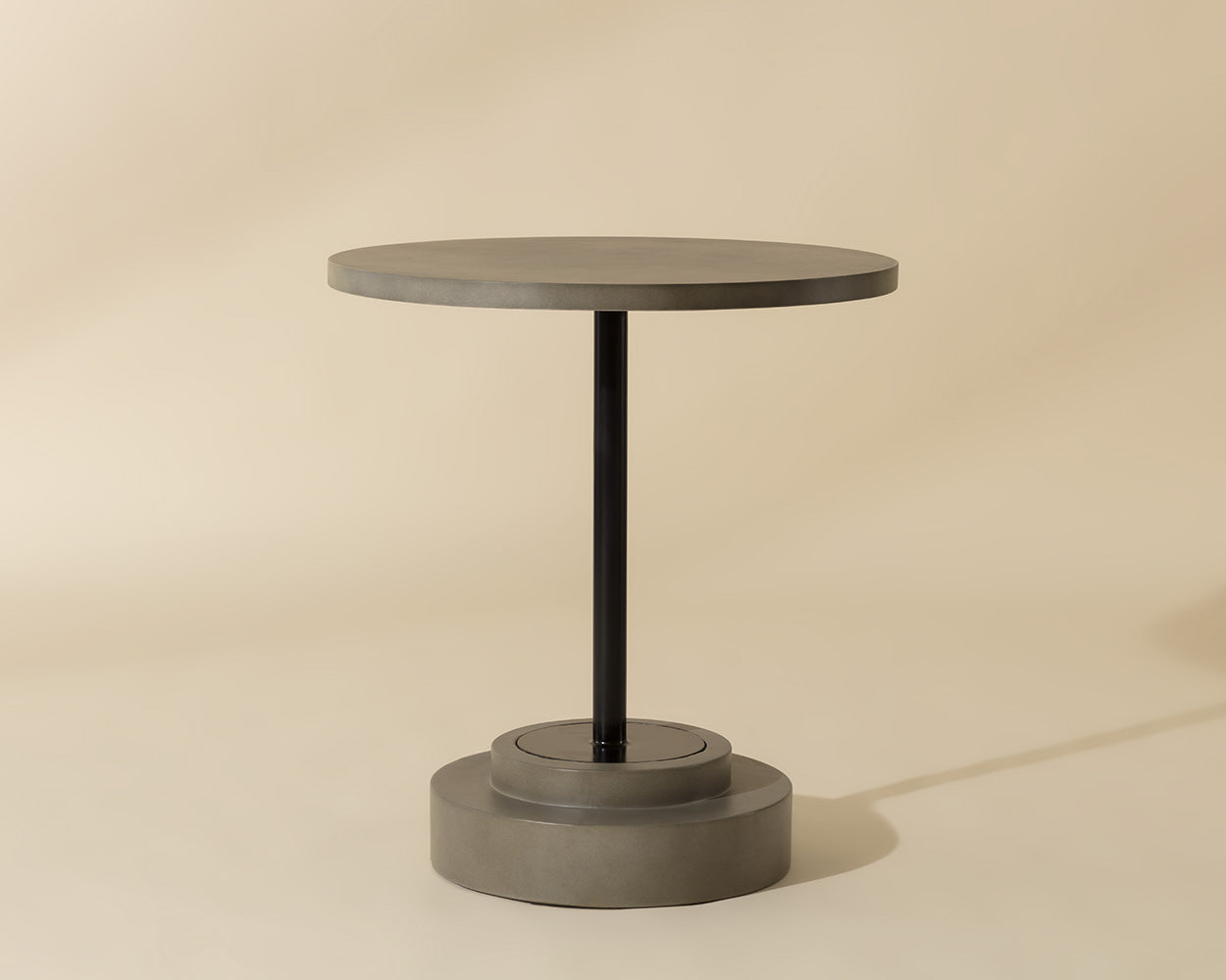 Marlowe Bistro Table - Black - Grey