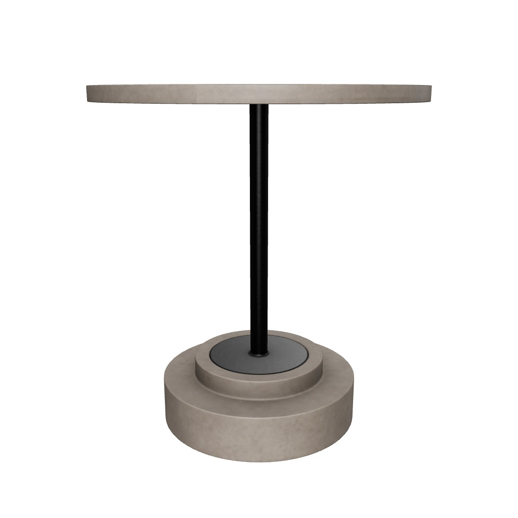 Marlowe Bistro Table - Black - Grey