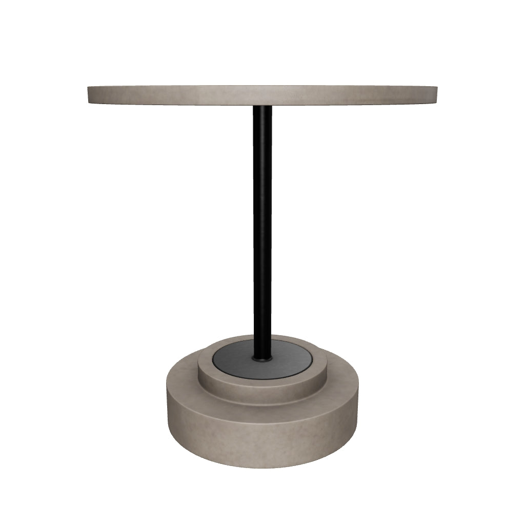 Marlowe Bistro Table - Black - Grey