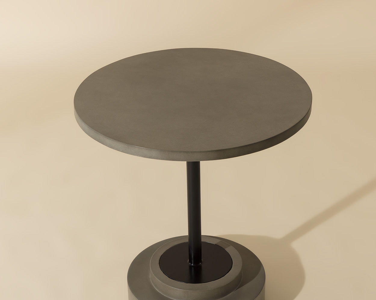Marlowe Bistro Table - Black - Grey