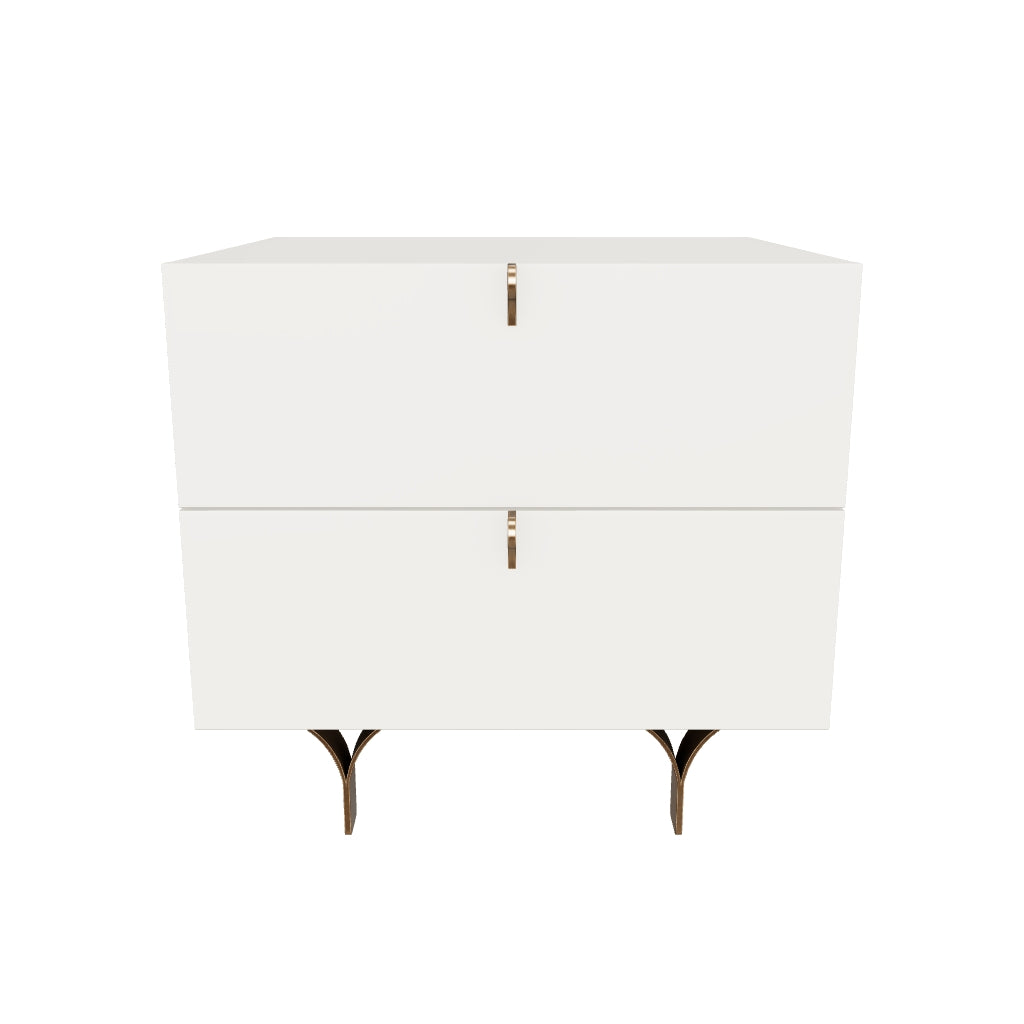 Celine Nightstand - Small - Cream
