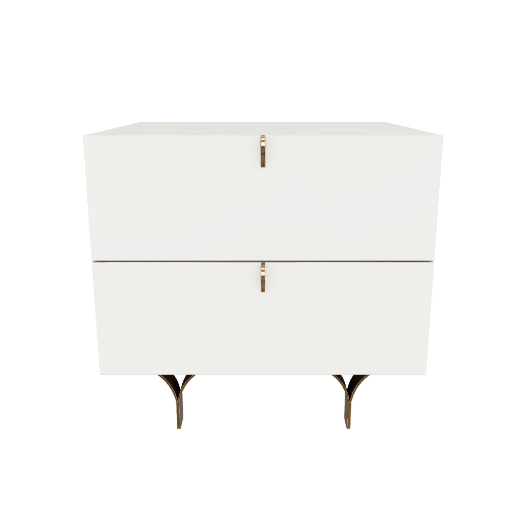 Celine Nightstand - Small - Cream