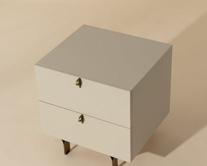 Celine Nightstand - Small - Cream