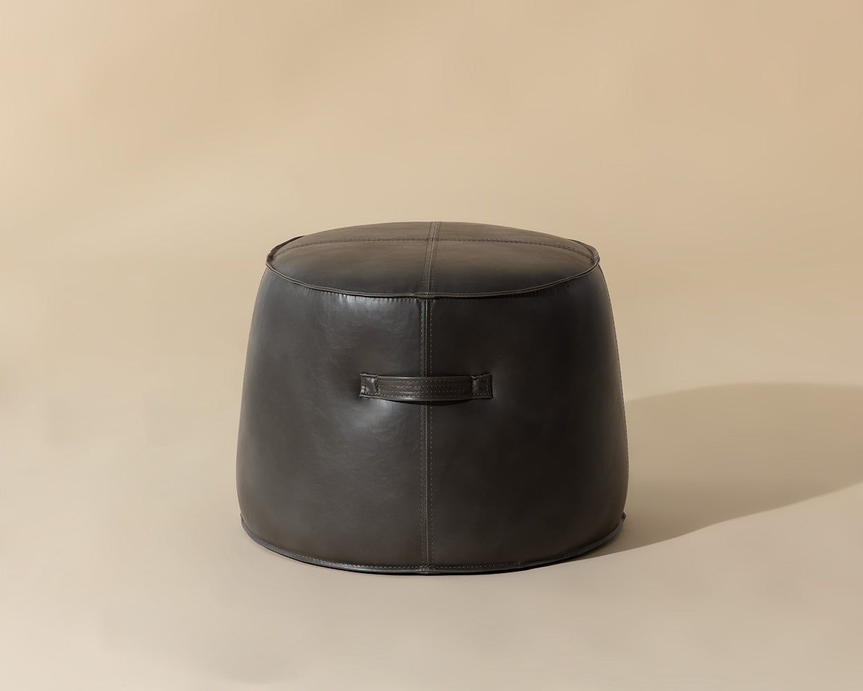 Mitchell Ottoman - Overcast Grey
