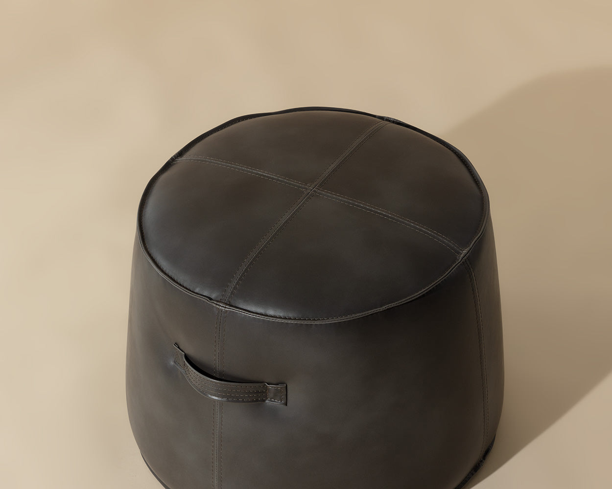 Mitchell Ottoman - Overcast Grey