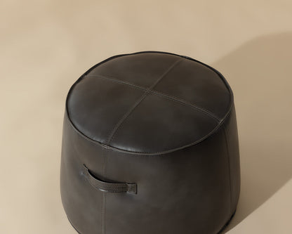 Mitchell Ottoman - Overcast Grey