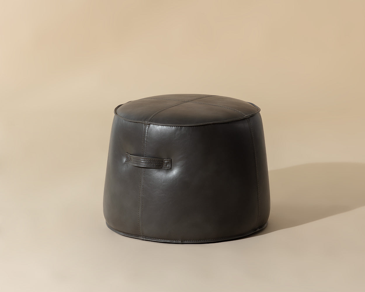Mitchell Ottoman - Overcast Grey
