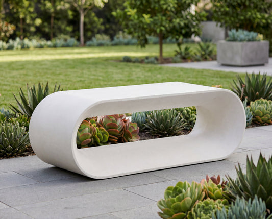 Capsule Bench - White