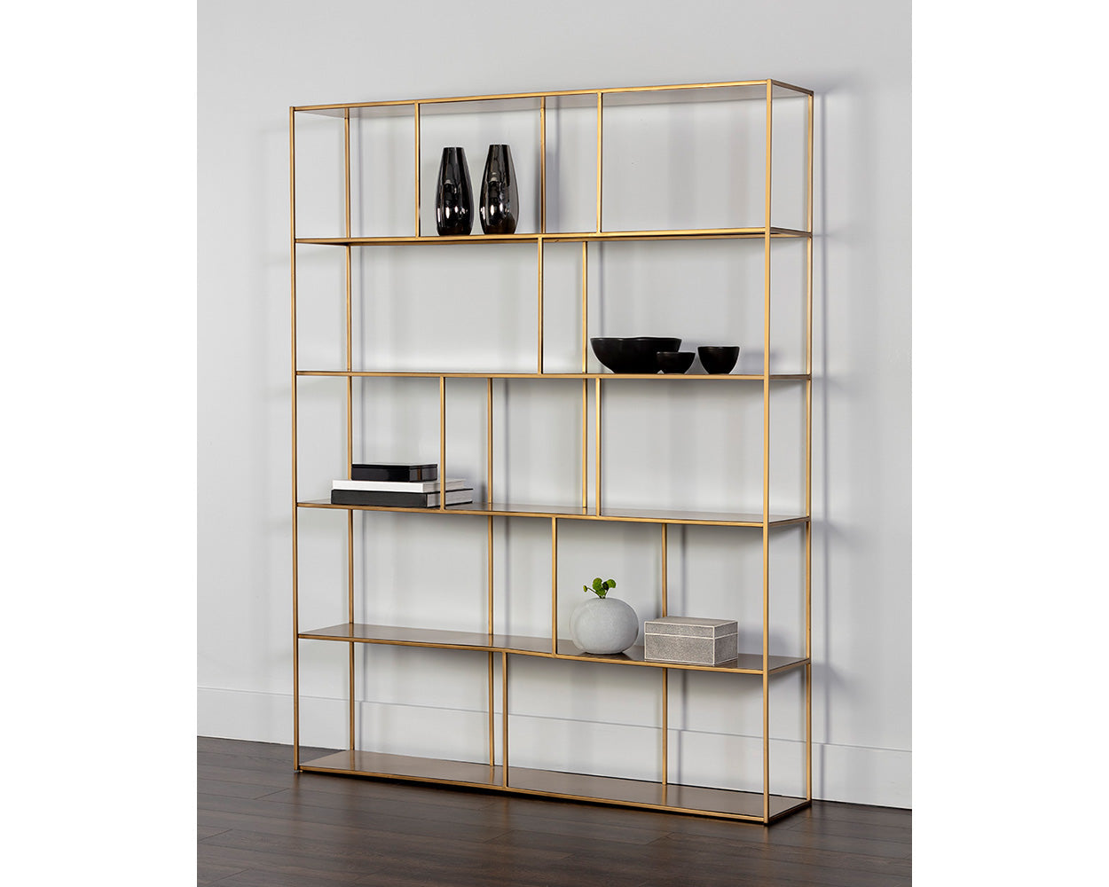 Eiffel Bookcase - Extra Large - Antique Brass