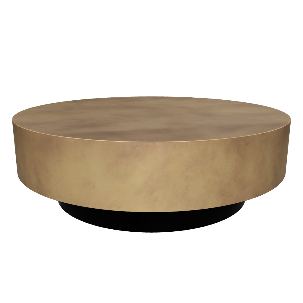 Bernaby Coffee Table - Antique Brass