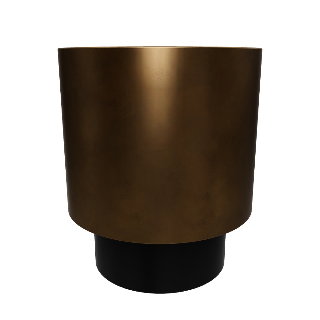 Bernaby End Table - Antique Brass