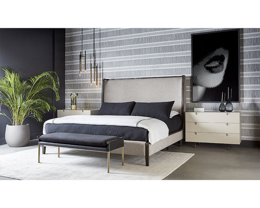 Bellevue Bench - Abbington Black / Bravo Black
