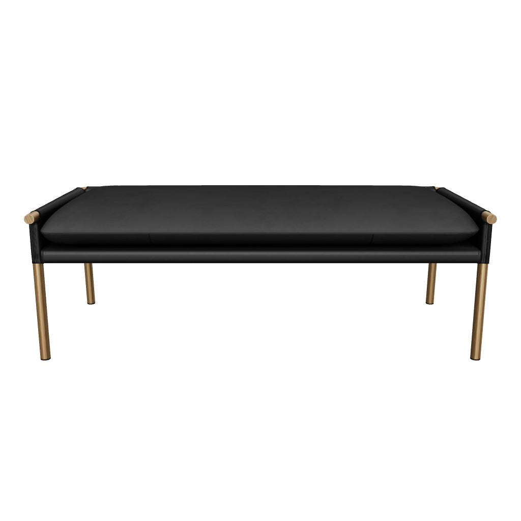 Bellevue Bench - Abbington Black / Bravo Black