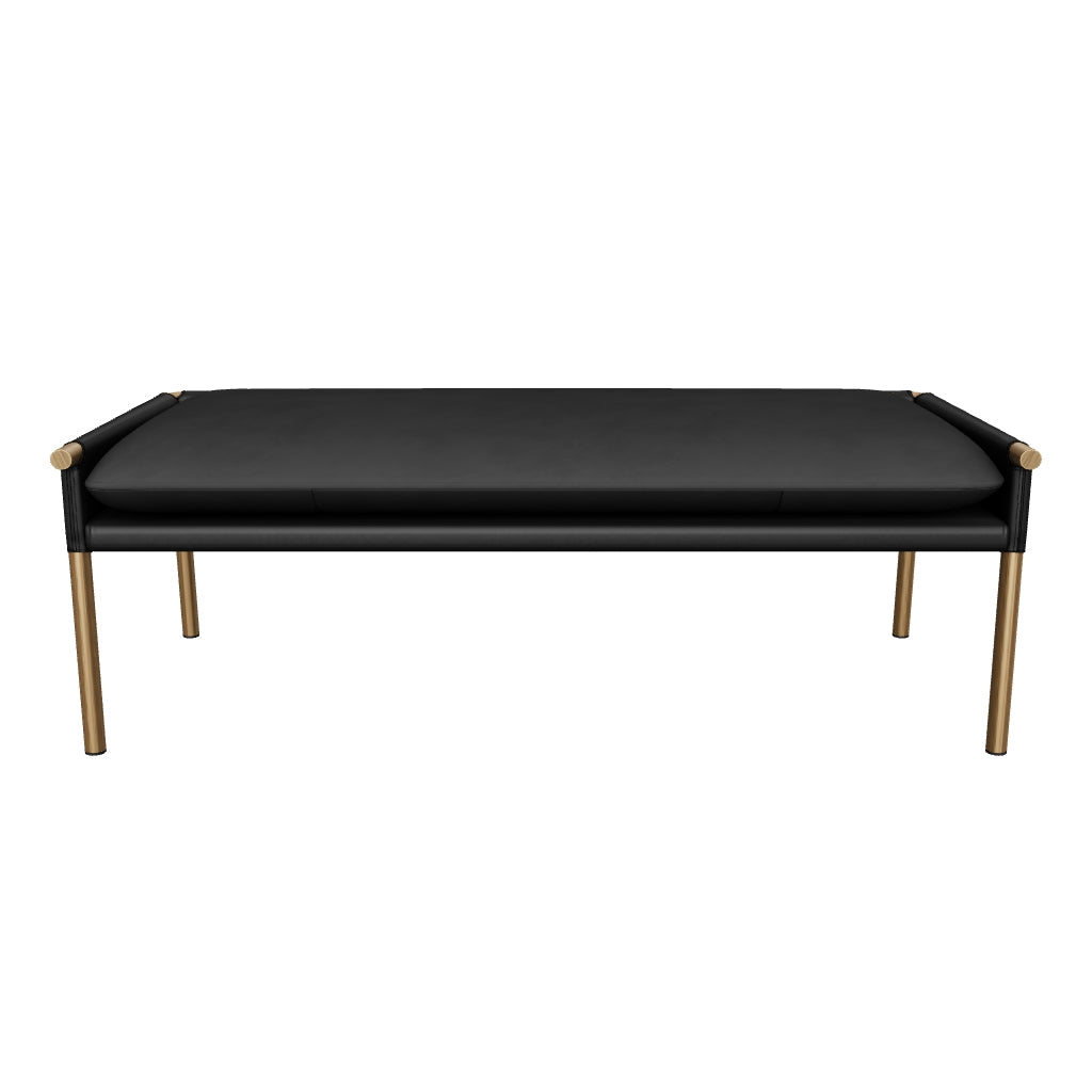 Bellevue Bench - Abbington Black / Bravo Black