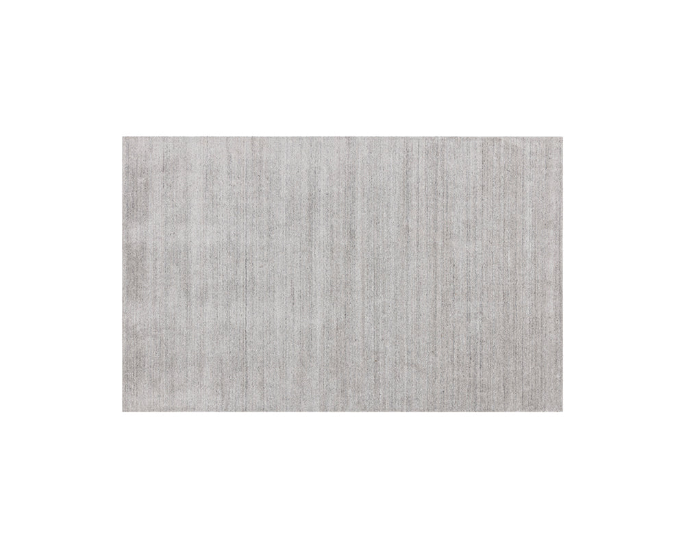 Alaska Hand-Loomed Rug - Grey / IVory