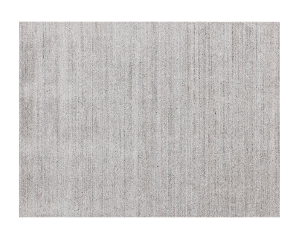 Alaska Hand-Loomed Rug - Grey / IVory
